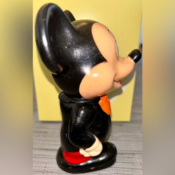 Walt Disney Productions Vintage Collectible Mickey Mouse Plastic Bank - Picture 4 of 5